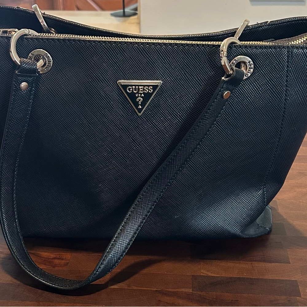 Guess Black Tote Bag